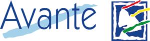 Logo corporativo Avante azul pequeño